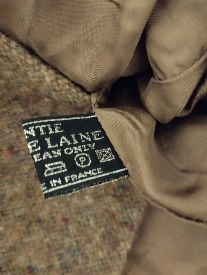 Blazer en laine vintage Made in France taille 38 - photo numéro 10