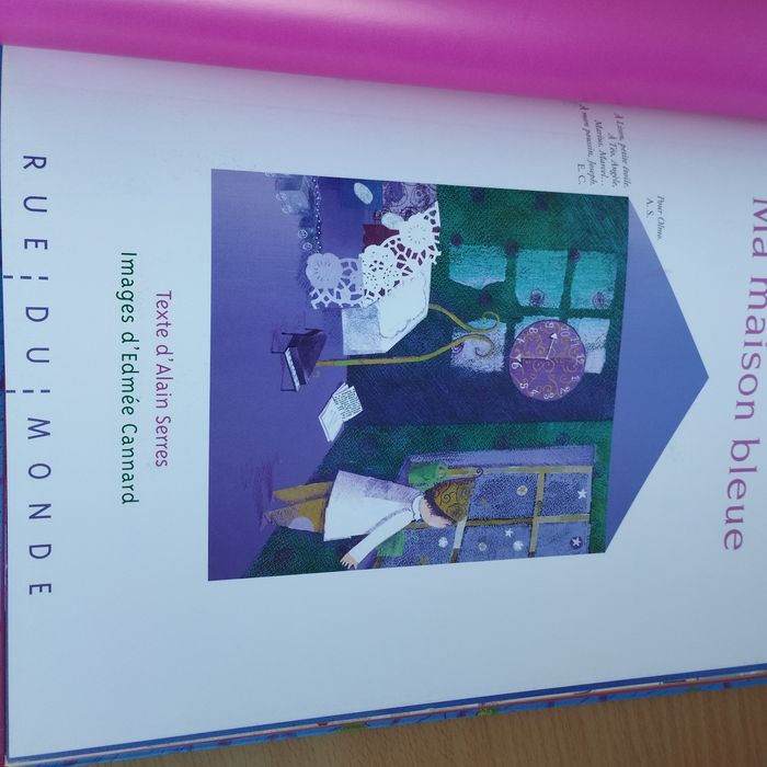 Livre ma maison bleue Rue du Monde Neuf - photo numéro 4