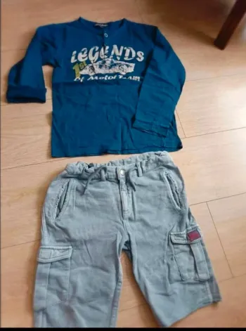 Short  et  t-shirt  8  ans