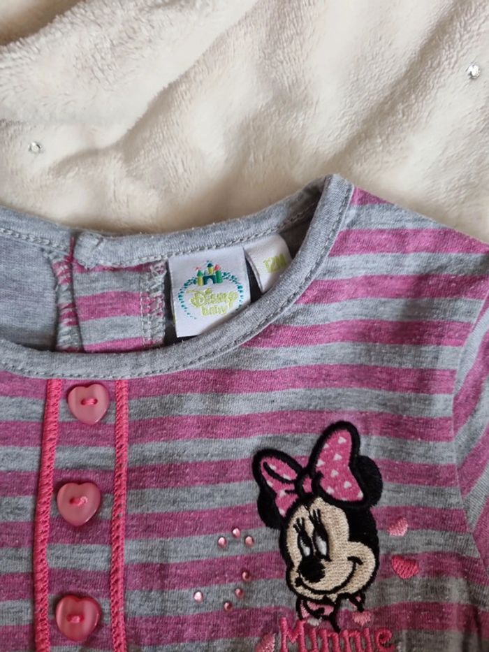 Ensemble disney minnie 12 mois - photo numéro 3