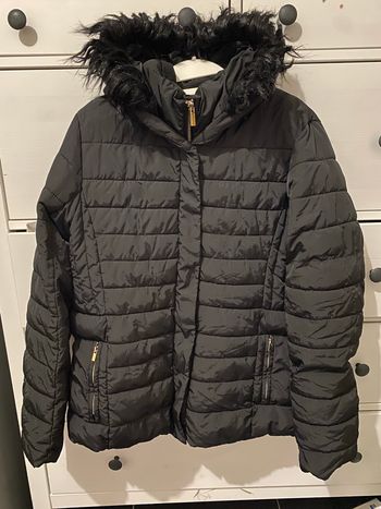 Parka Promod à fausse fourrure
