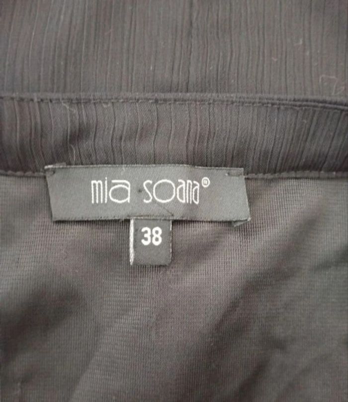 Débardeur noir Mia Soana taille 38 - photo numéro 3