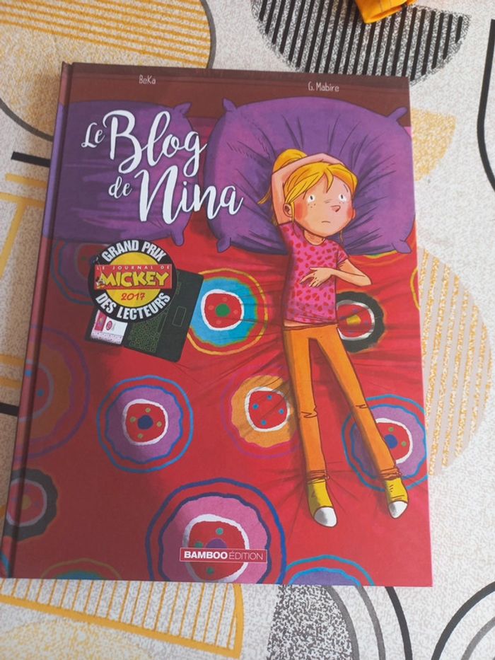 Bd Le blog de Nina tome 1