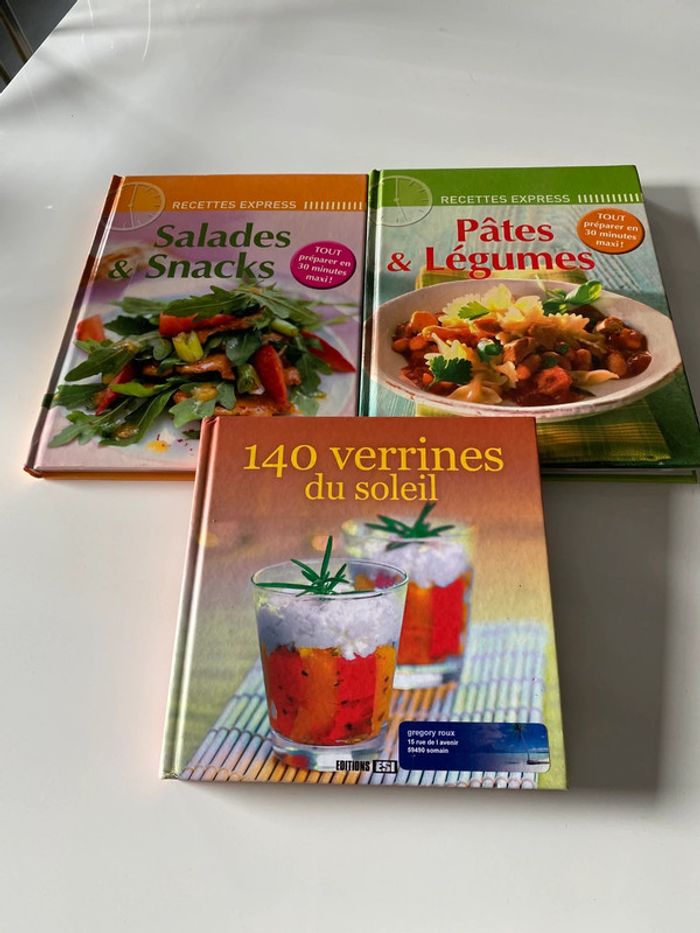 Lot de livres