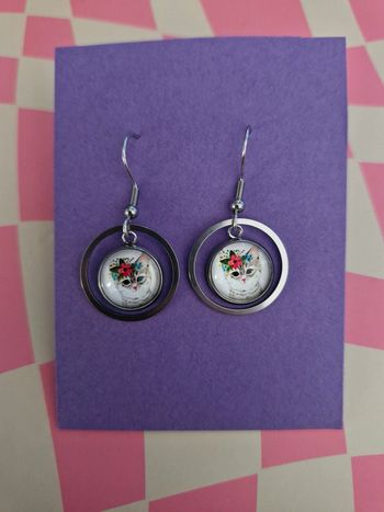 Boucles d’oreille chat