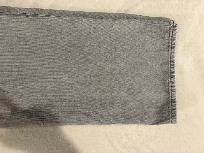 jeans wide leg gris - photo numéro 6