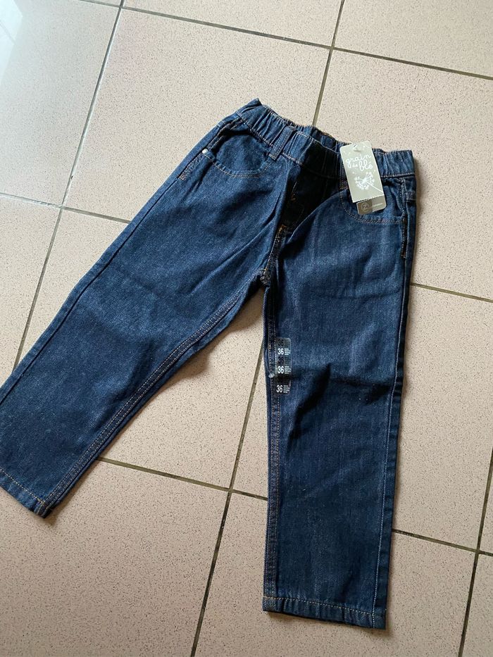 Pantalon grain de blé taille 36 mois 3 ans Neuf