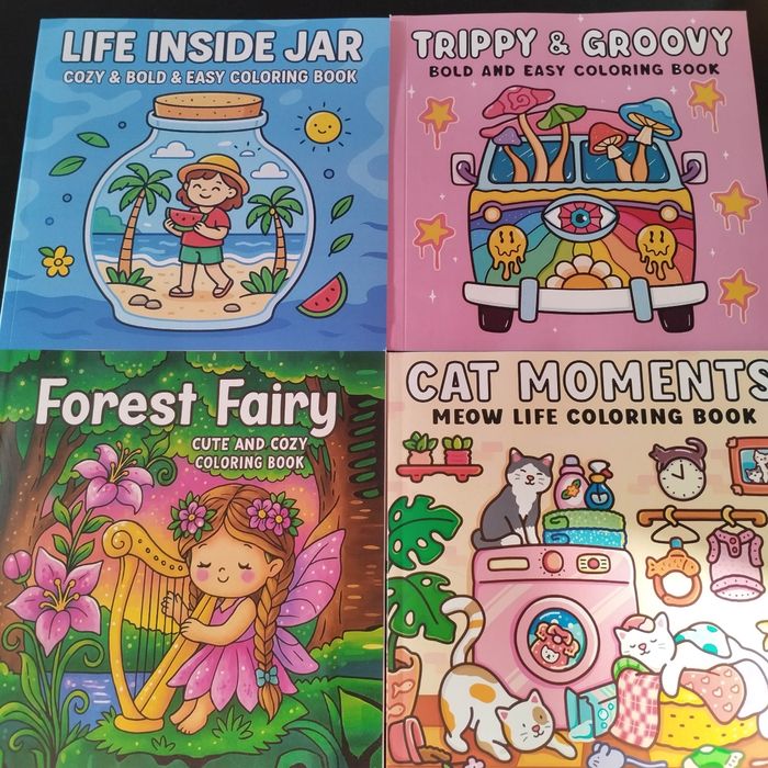 Lot de 4 livres cozy colo 24 pages neufs