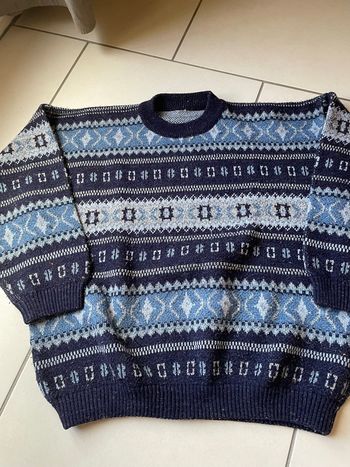 Pull en laine vintage