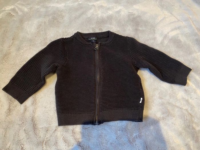 Gilet Kiabi noir 6 mois