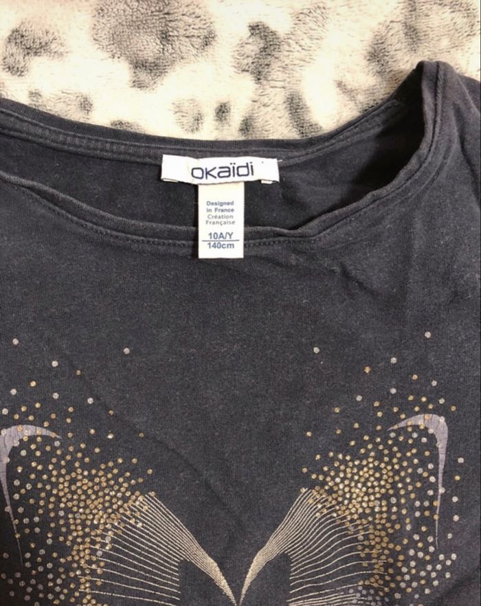 Lot de 4 tee-shirts à manches longues - taille 10 Ans - photo numéro 4