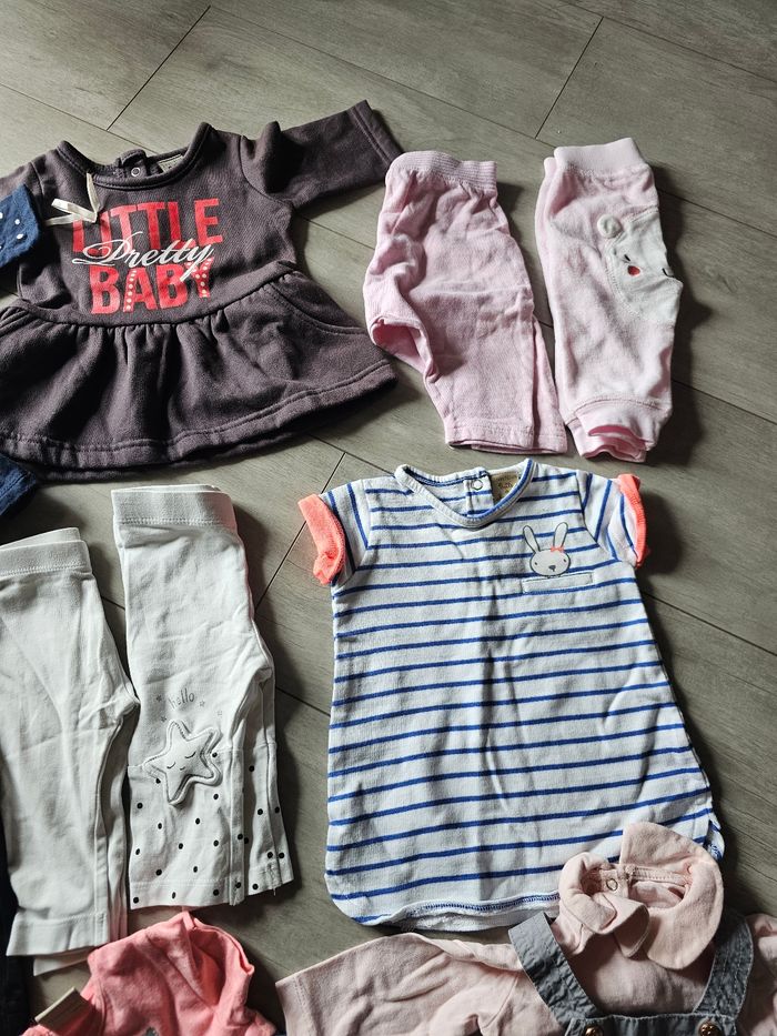 Lot 3mois robe legging - photo numéro 3