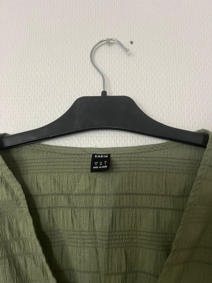 Blouse col v - photo numéro 3