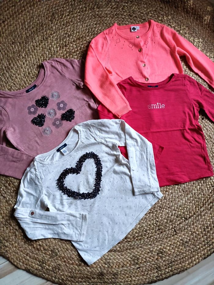 Lot vêtements fille