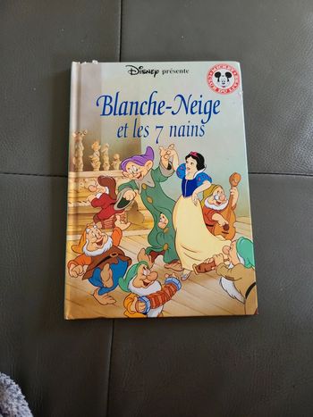 Livre blanche neige et les sept nains