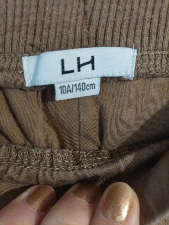 Pantalon cargo doublé La Halle 10 ans - photo numéro 3