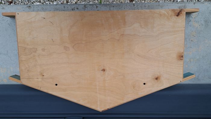 Étagère murale en bois décorée - photo numéro 2