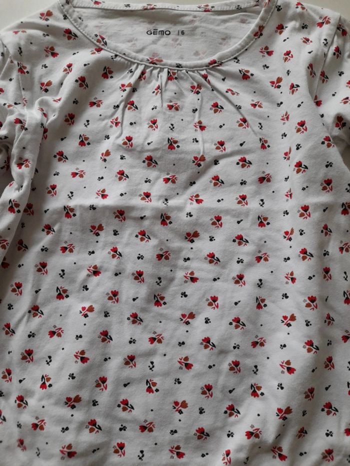 T-shirt à manche longue Gémo - photo numéro 2