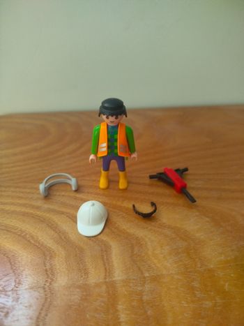 Agent de chantier Playmobil