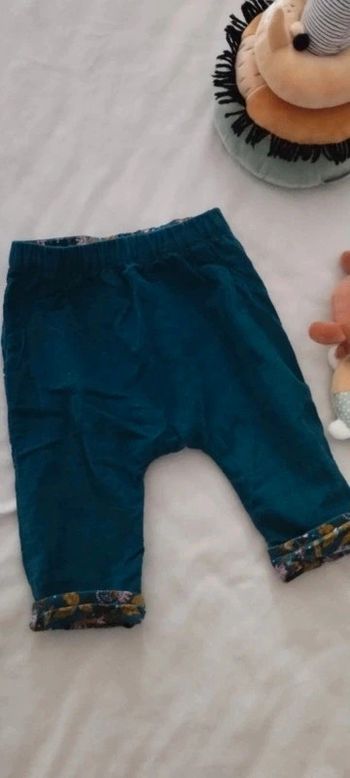 Pantalon réversible 12 mois