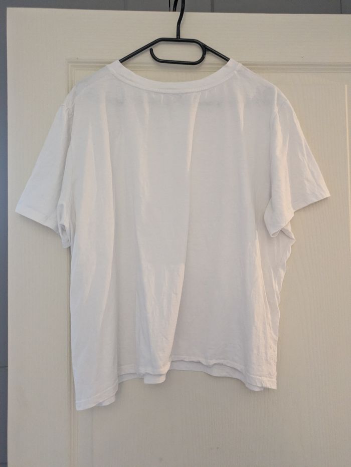 Tee-shirt blanc avec motif Kiabi - photo numéro 3