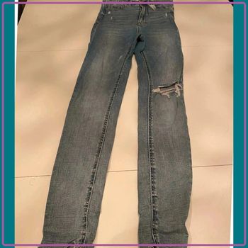 🌟🌟jeans stradivarius super high daisy taille 34 🌟🌟