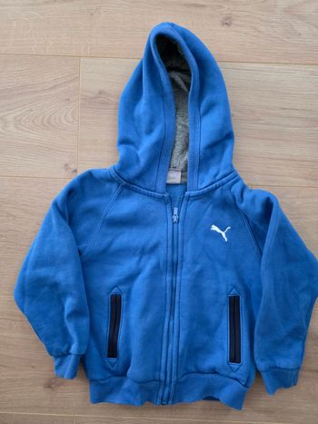 Pull zippé puma