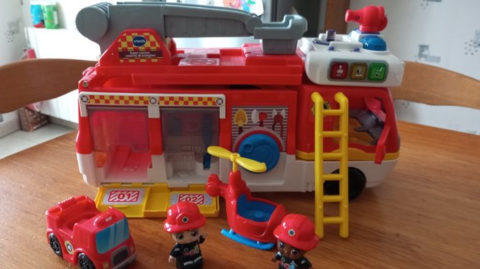 Camion pompier vtech Tut tut copains - photo numéro 2