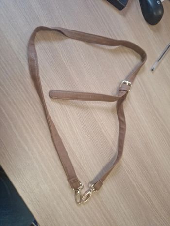 Lanière de sac simili cuire