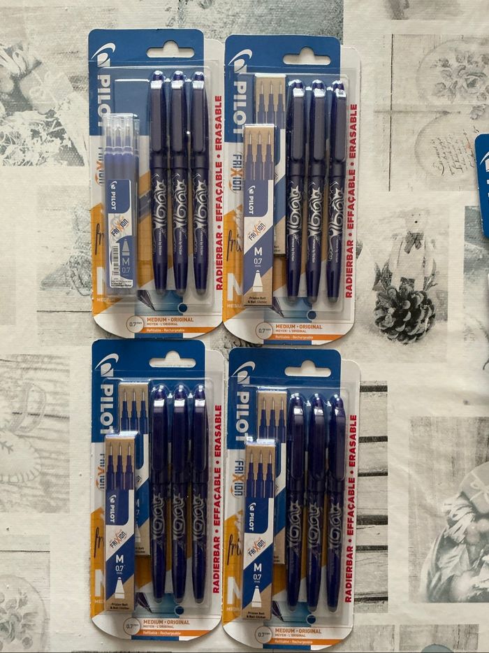 Étui stylos effaçables PILOT FRICTION OU KLEER