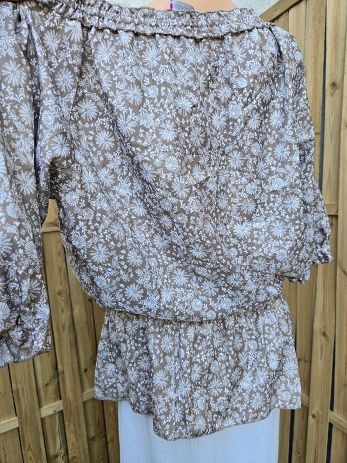Tunique neuve 🍒Blanche porte🍒taille 42/44 - photo numéro 3