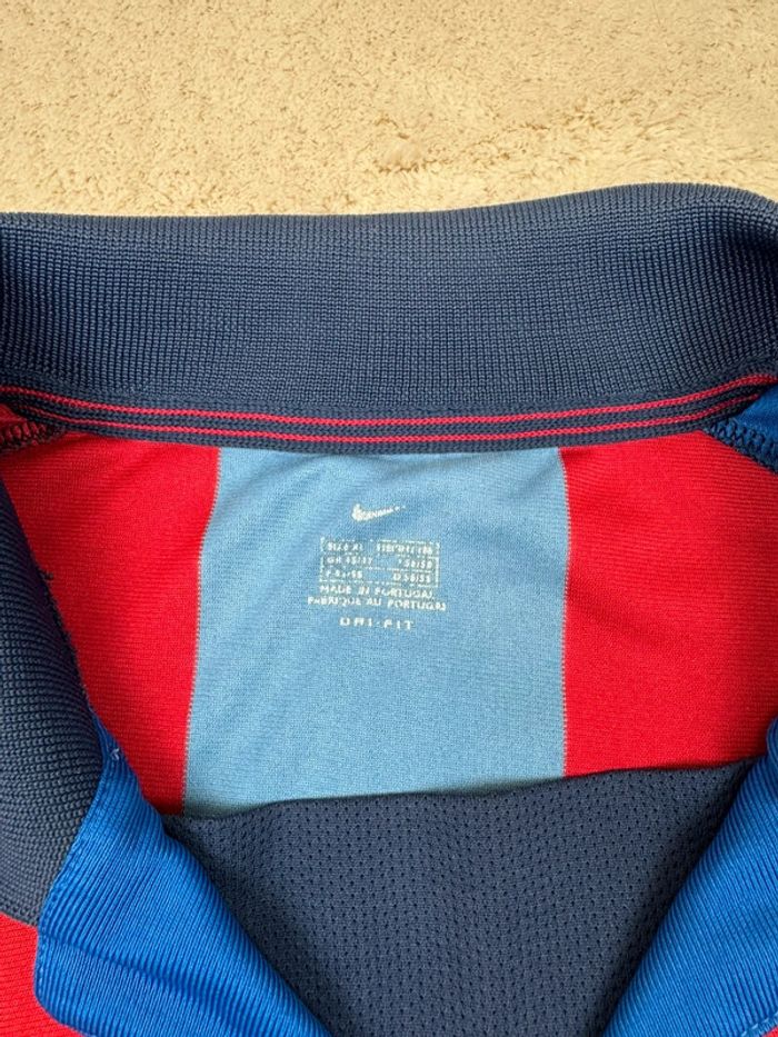 Maillot Fc Barcelone Nike Vintage 2001/2002 Domicile Très Rare - photo numéro 9