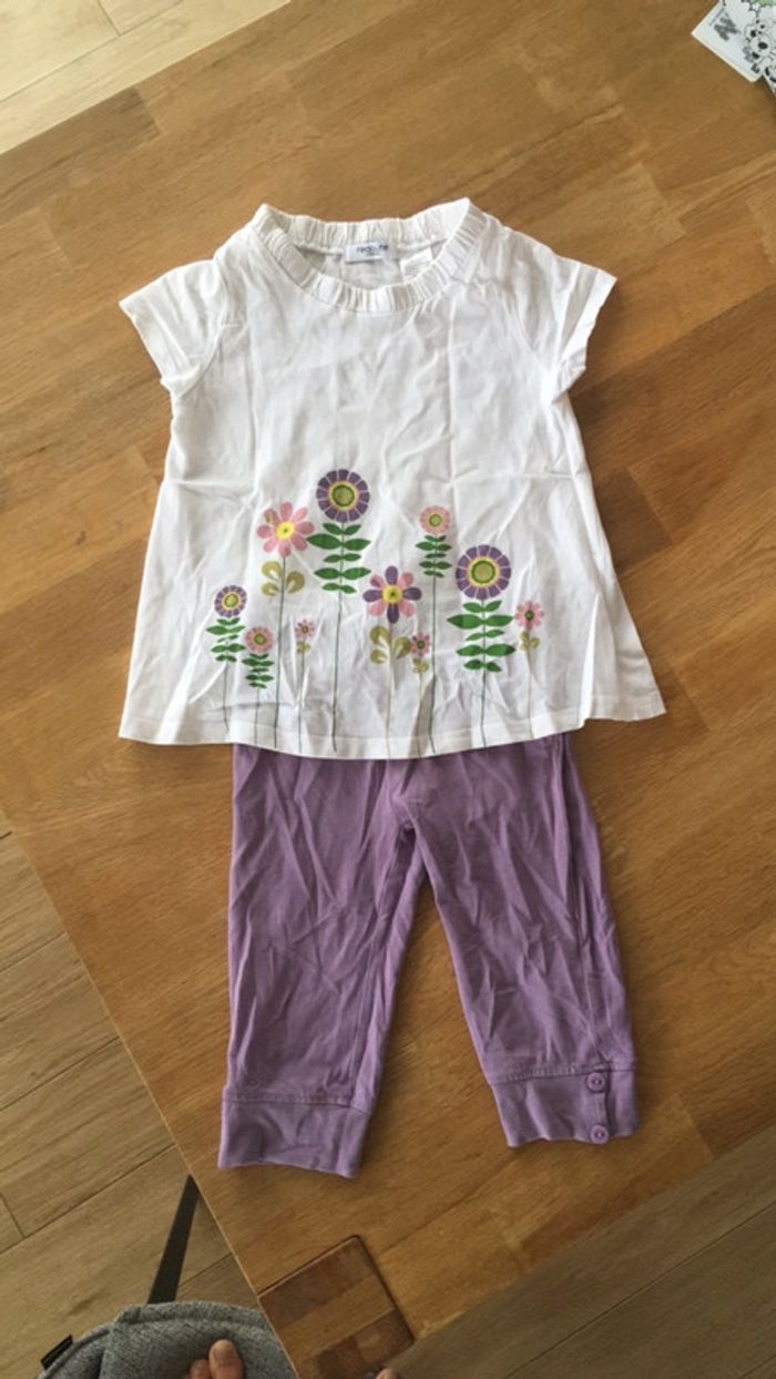 Pyjama fleuri