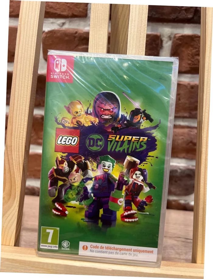Nitendo switch Lego DC super vilains (code)