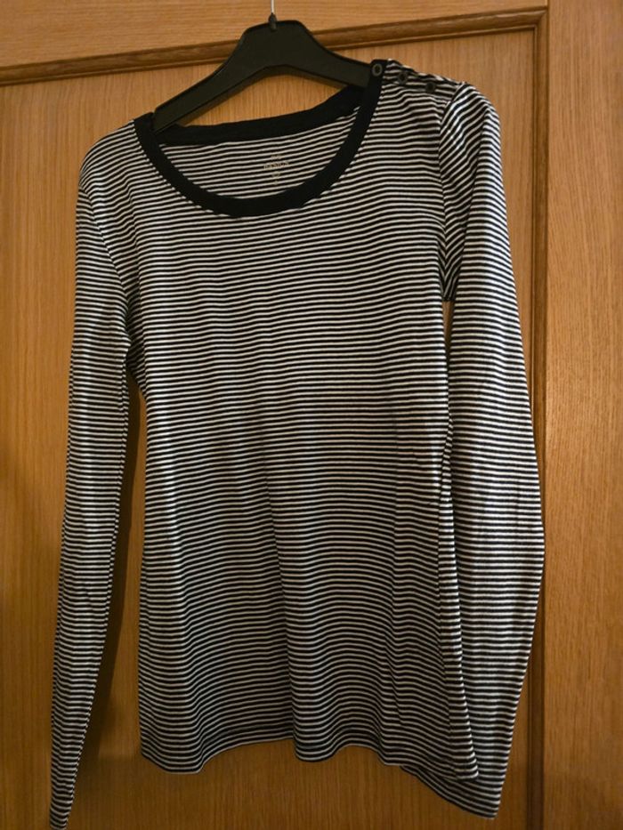 Tee shirt manche longue c et a neuf - photo numéro 2