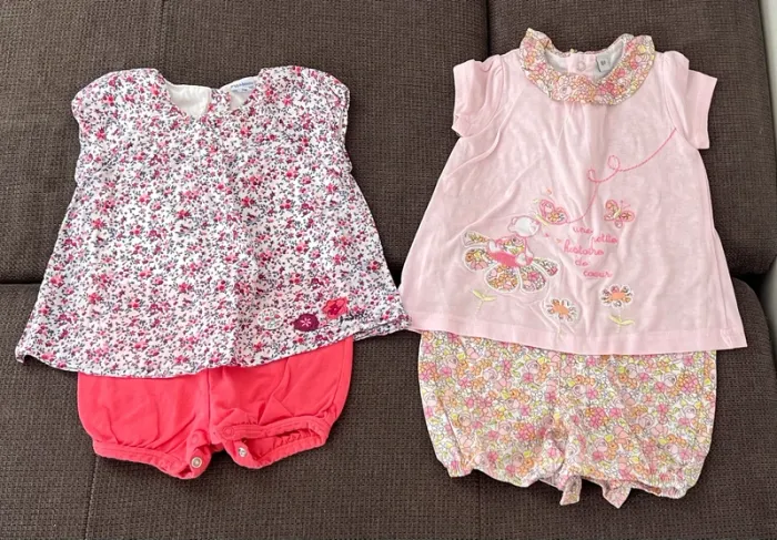 Lot de vêtements été fille 6 mois - photo numéro 5