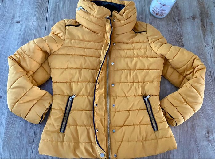 Doudoune camaïeu ceintree taille 40 - photo numéro 3