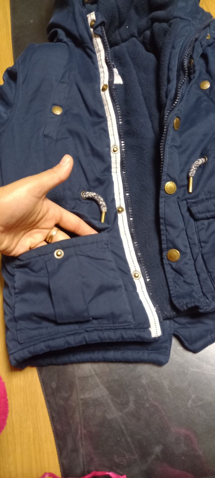 Manteau à capuche pour garçon - photo numéro 5