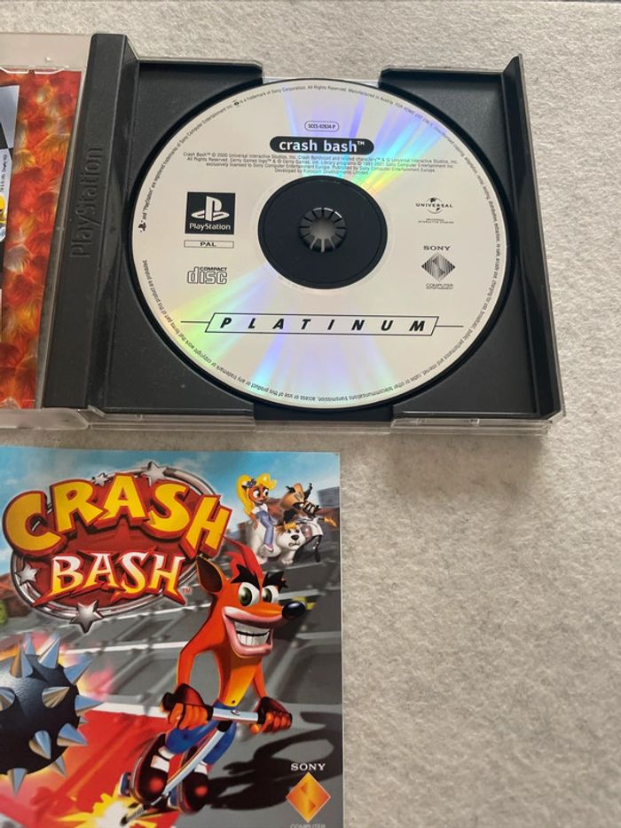 Crash Bash Jeu PS1 Complet FR - photo numéro 3