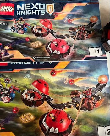 Lego nexo Knight 70314 le chariot de feu