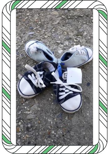 Lot de 2 paire chaussures souples