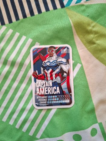 Carte Marvel pars en mission 008