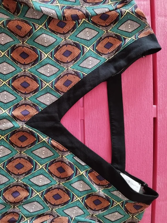 Robe droite légère été tribal - photo numéro 4