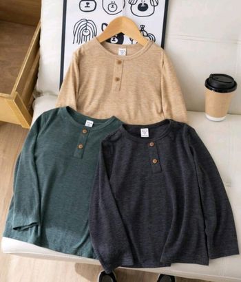 Lot t-shirts manches longues
