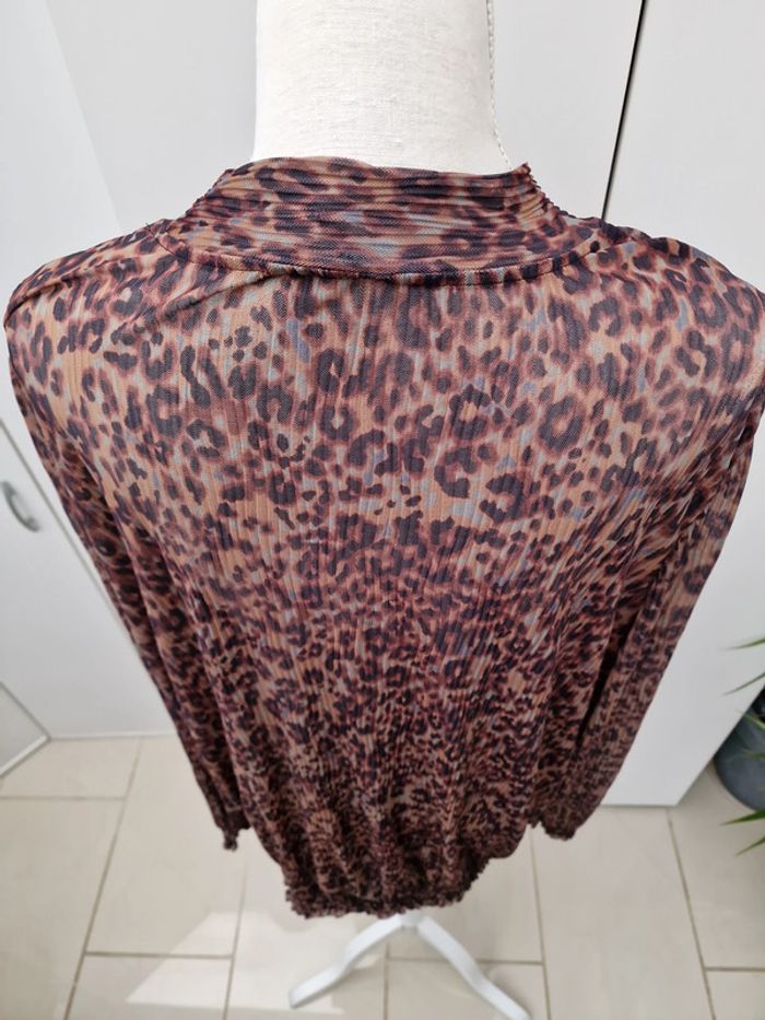 Blouse Léopard Transparente - photo numéro 5