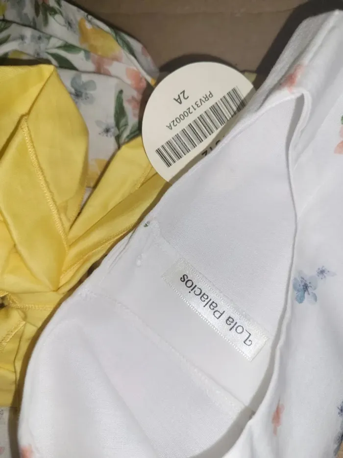 Ravissante robe d'été à motifs citron et fleurs - Idéale pour les beaux jours ! - photo numéro 3