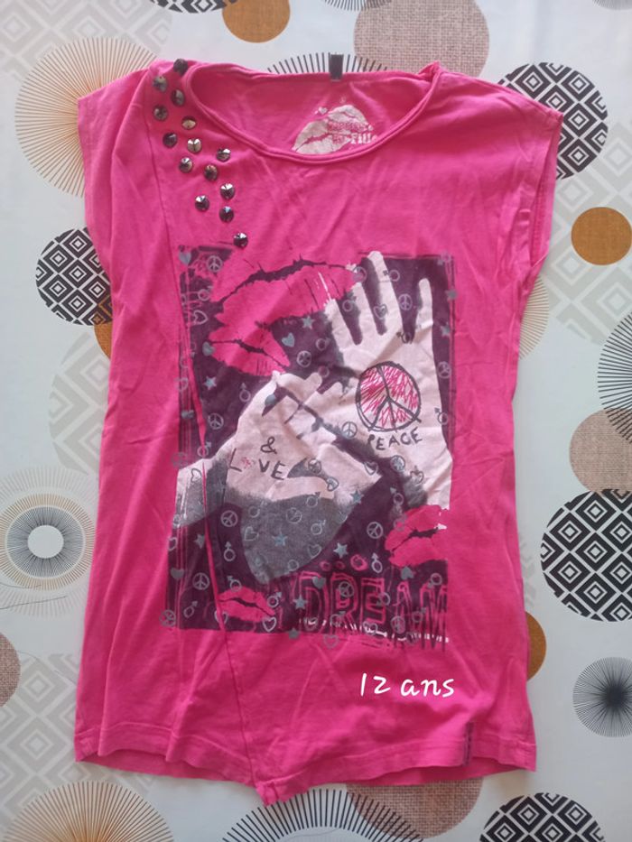 tee shirt 12 ans