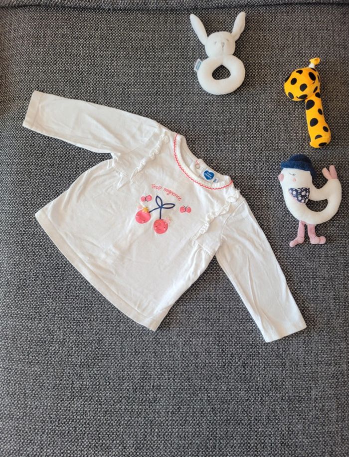 Ensemble fille 9 mois - 2 pièces - photo numéro 5