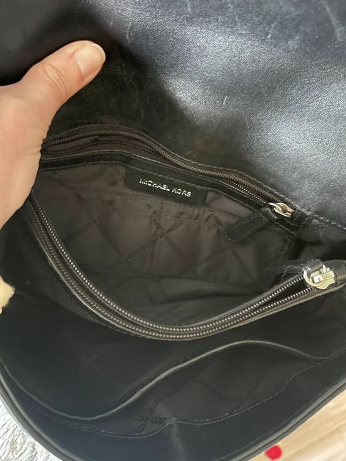 Sac à main noir Mickael kors - photo numéro 4