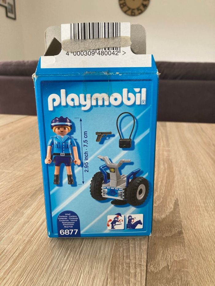 Playmobil 6877 policière avec gyropode - photo numéro 5